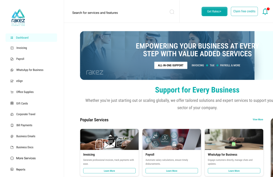 Advanced customizations for freezones